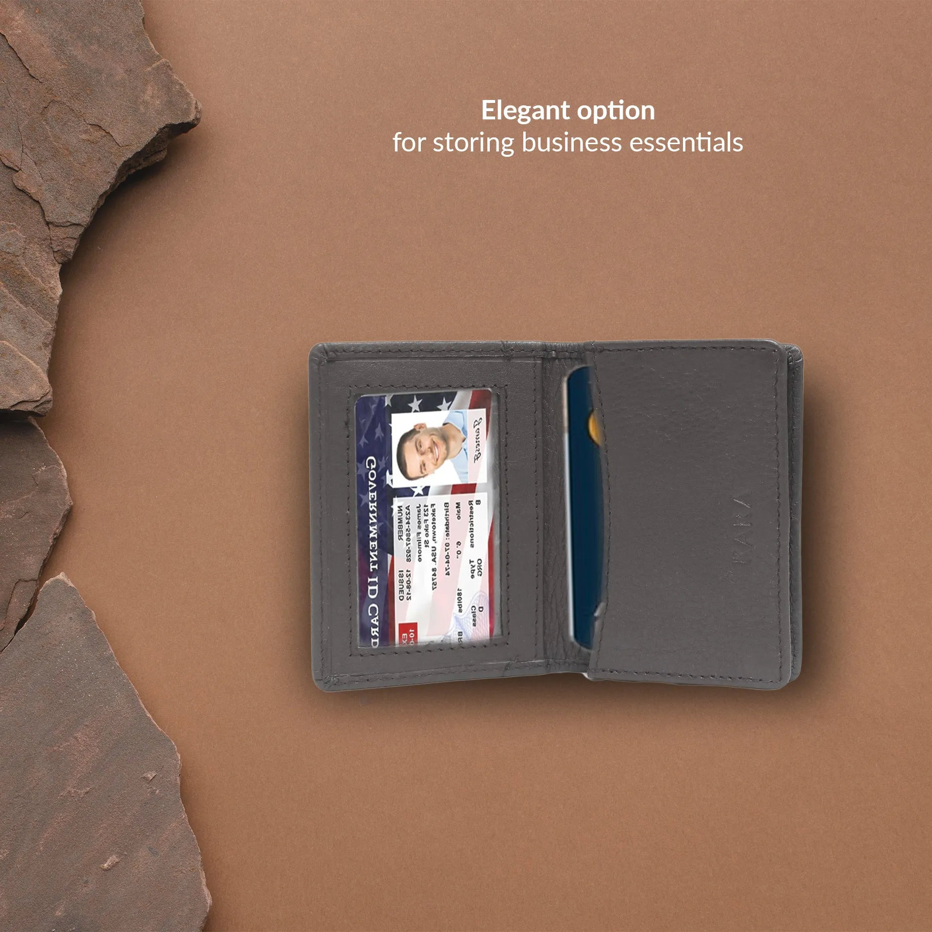 Modern Professional Leather Card Holder