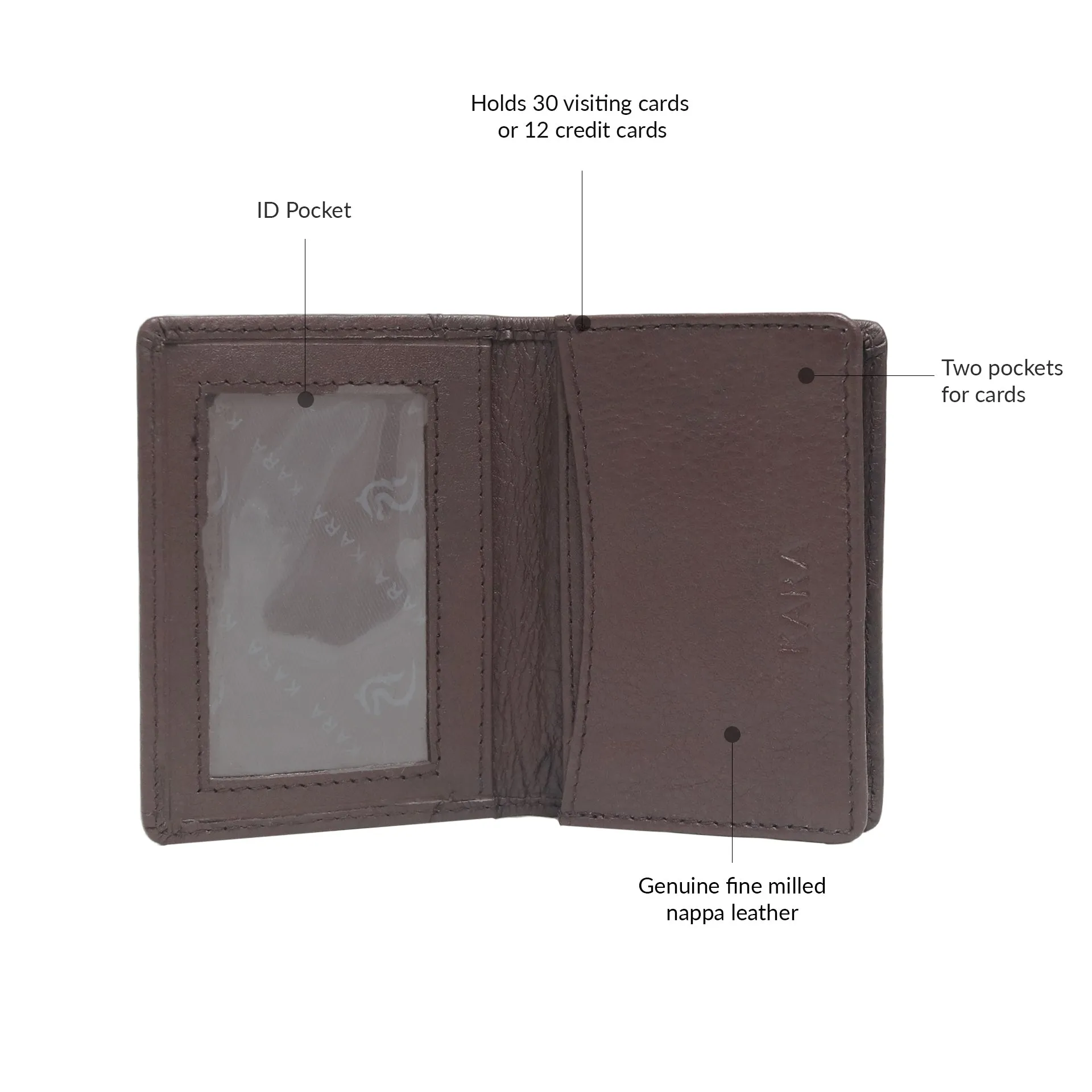 Modern Professional Leather Card Holder