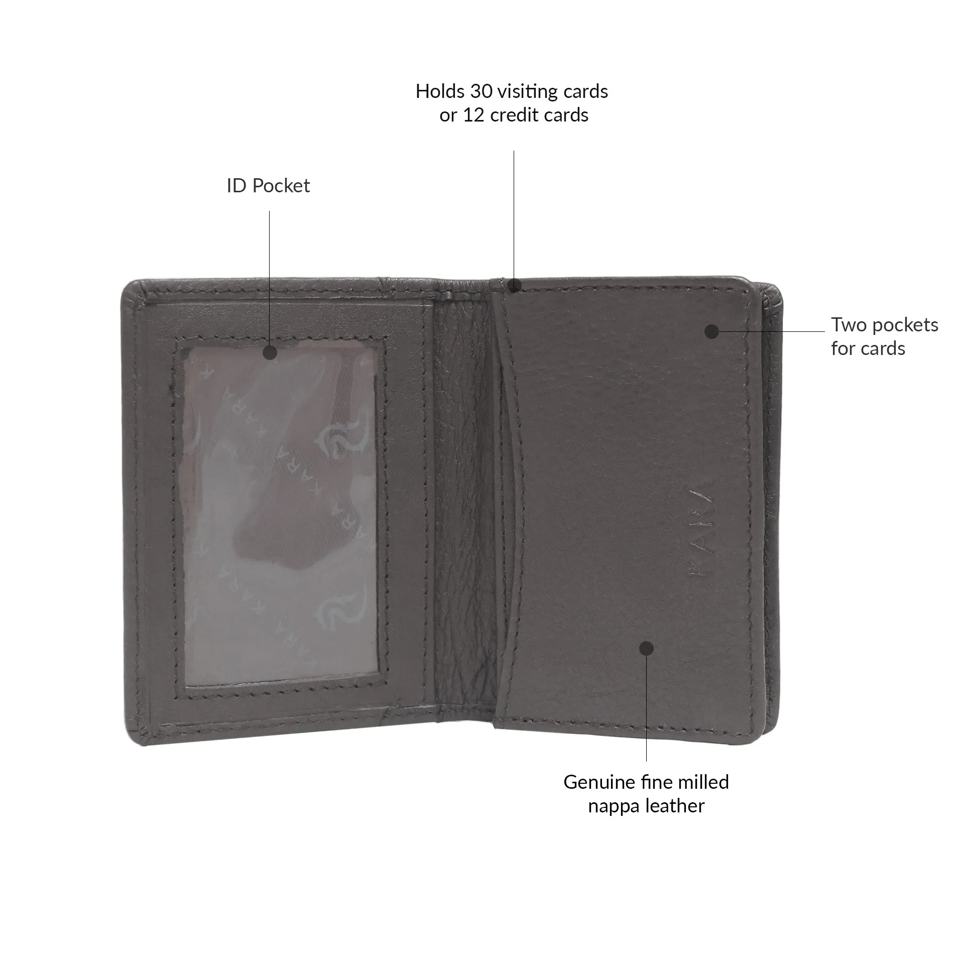 Modern Professional Leather Card Holder