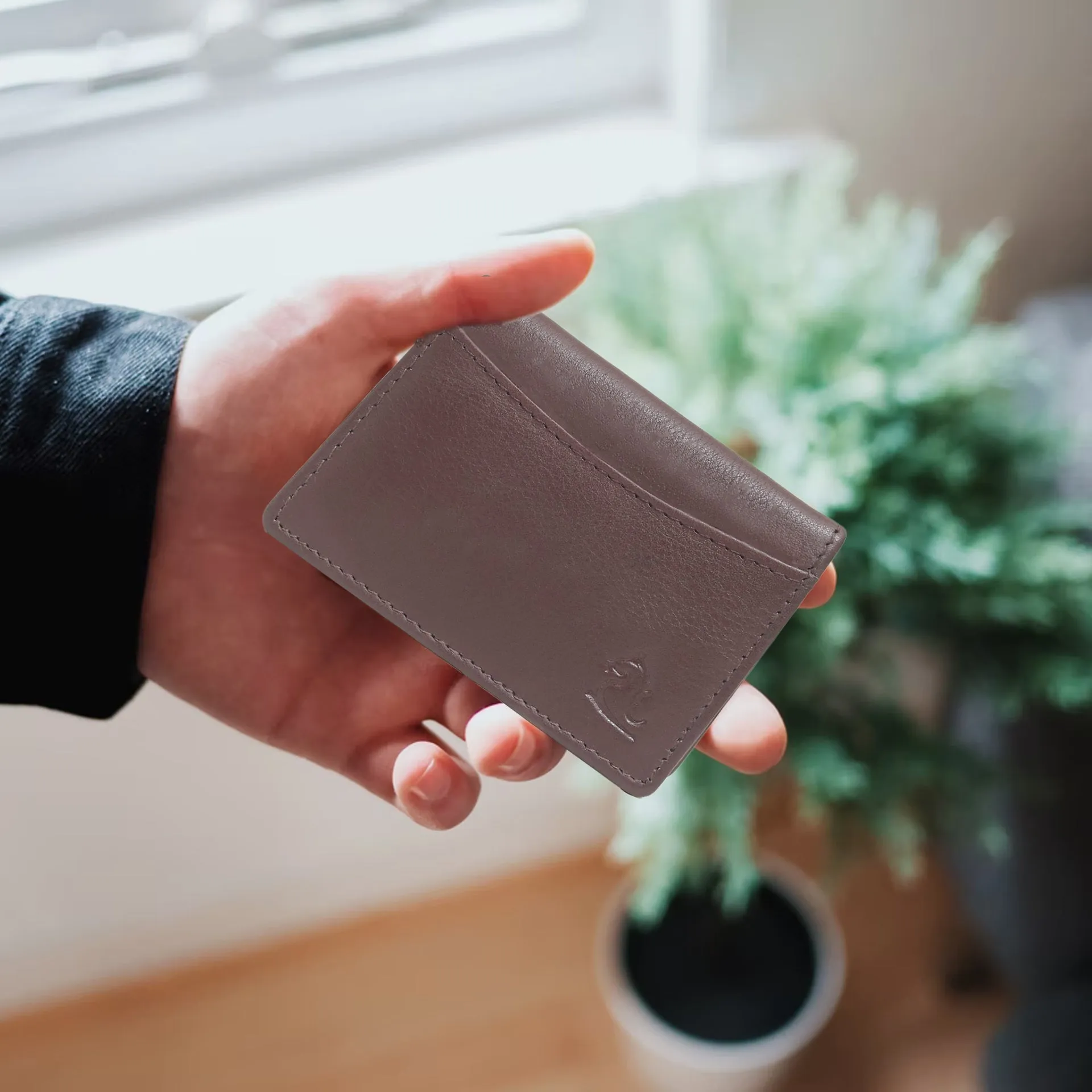 Modern Professional Leather Card Holder