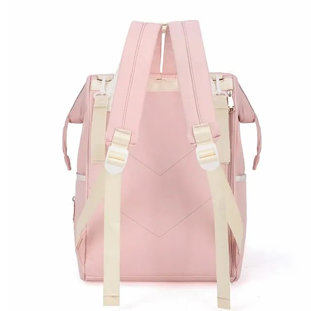 MomJourney Multi-functional Diaper Backpack - Fashionable Baby Care Companion