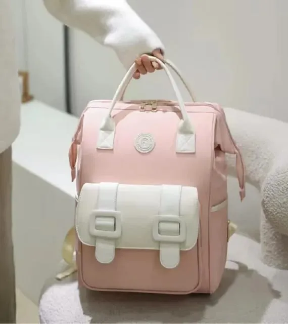 MomJourney Multi-functional Diaper Backpack - Fashionable Baby Care Companion