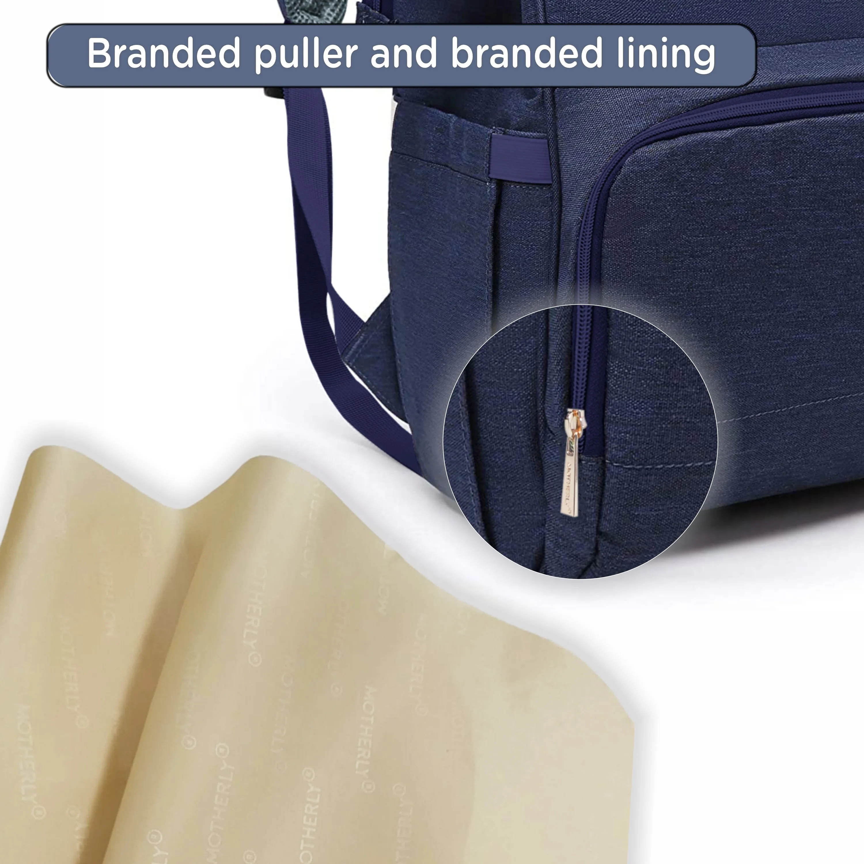 Motherly Everyday Diaper Bag for Mothers for Travel, Maternity Bag for Newborn Baby, Mother Travelling Bag, Multiple Pocket Water Resistant Hospital Bag for moms