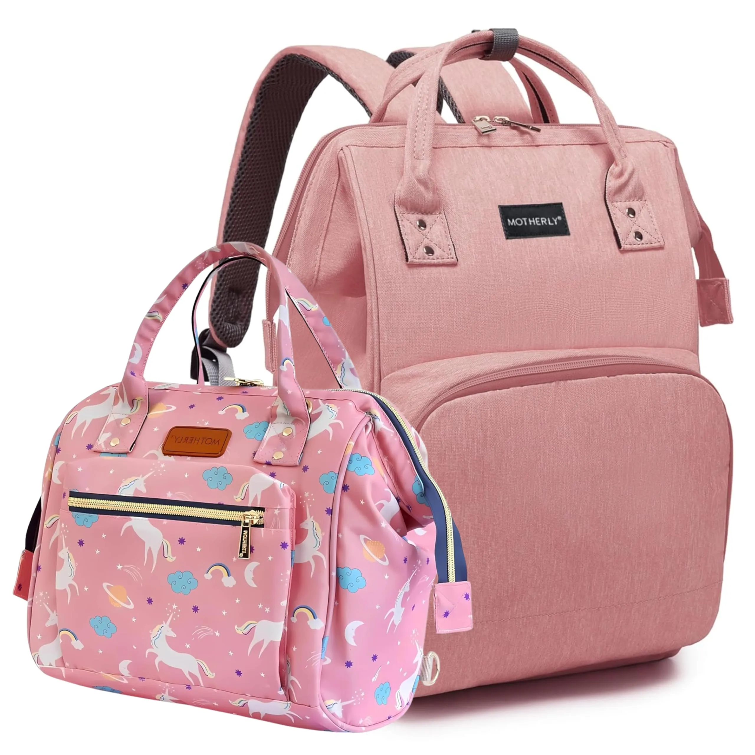 Motherly Everyday Diaper Bag for Mothers for Travel, Maternity Bag for Newborn Baby, Mother Travelling Bag, Multiple Pocket Water Resistant Hospital Bag for moms
