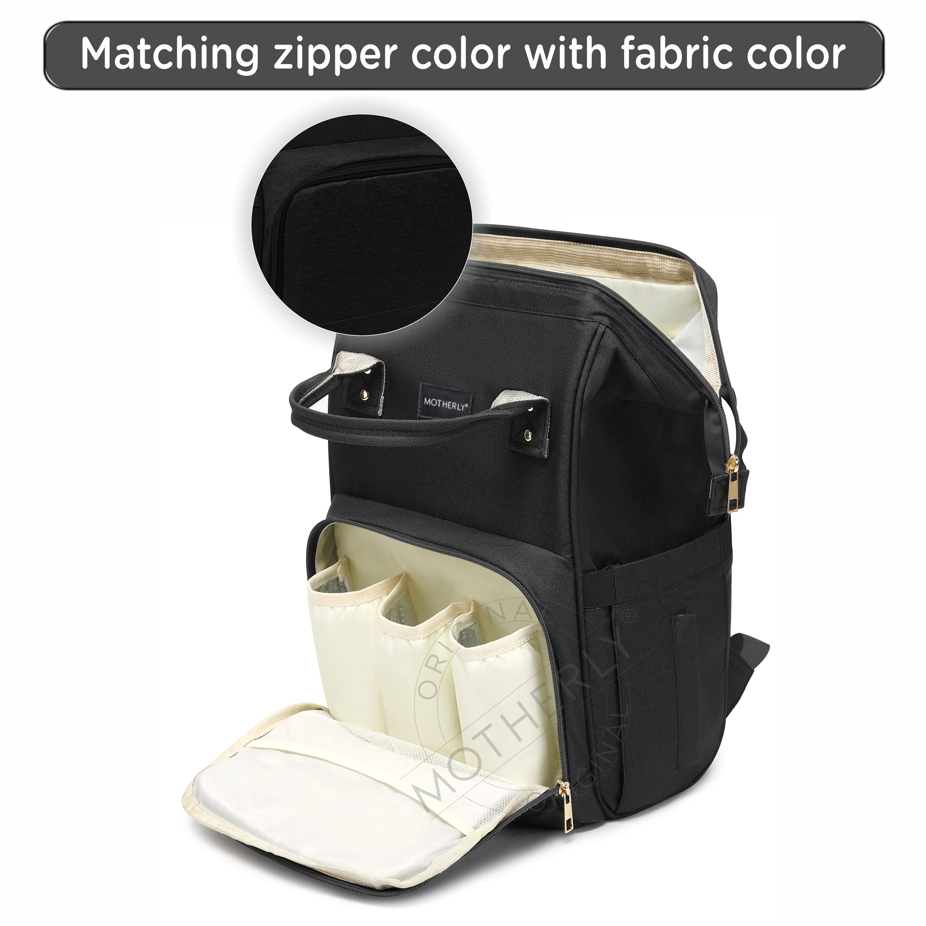 Motherly Everyday Diaper Bag for Mothers for Travel, Maternity Bag for Newborn Baby, Mother Travelling Bag, Multiple Pocket Water Resistant Hospital Bag for moms