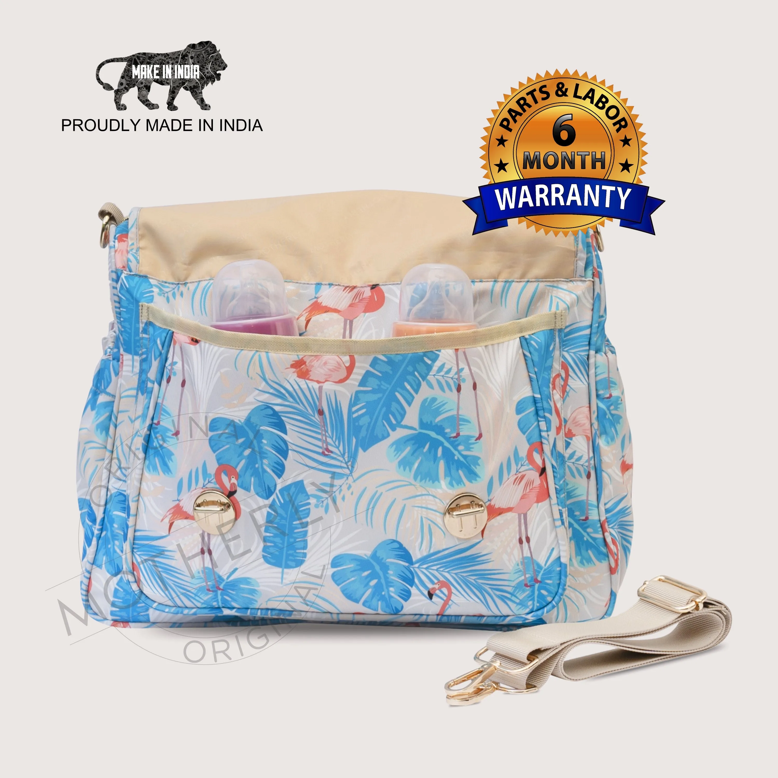 Motherly Glory Tote Diaper Bag for Mothers for Travel, Maternity Bag for Newborn Baby, Mothers Travelling Bag, Multiple Pocket Water Resistant Baby Bag, Hospital Bag for moms