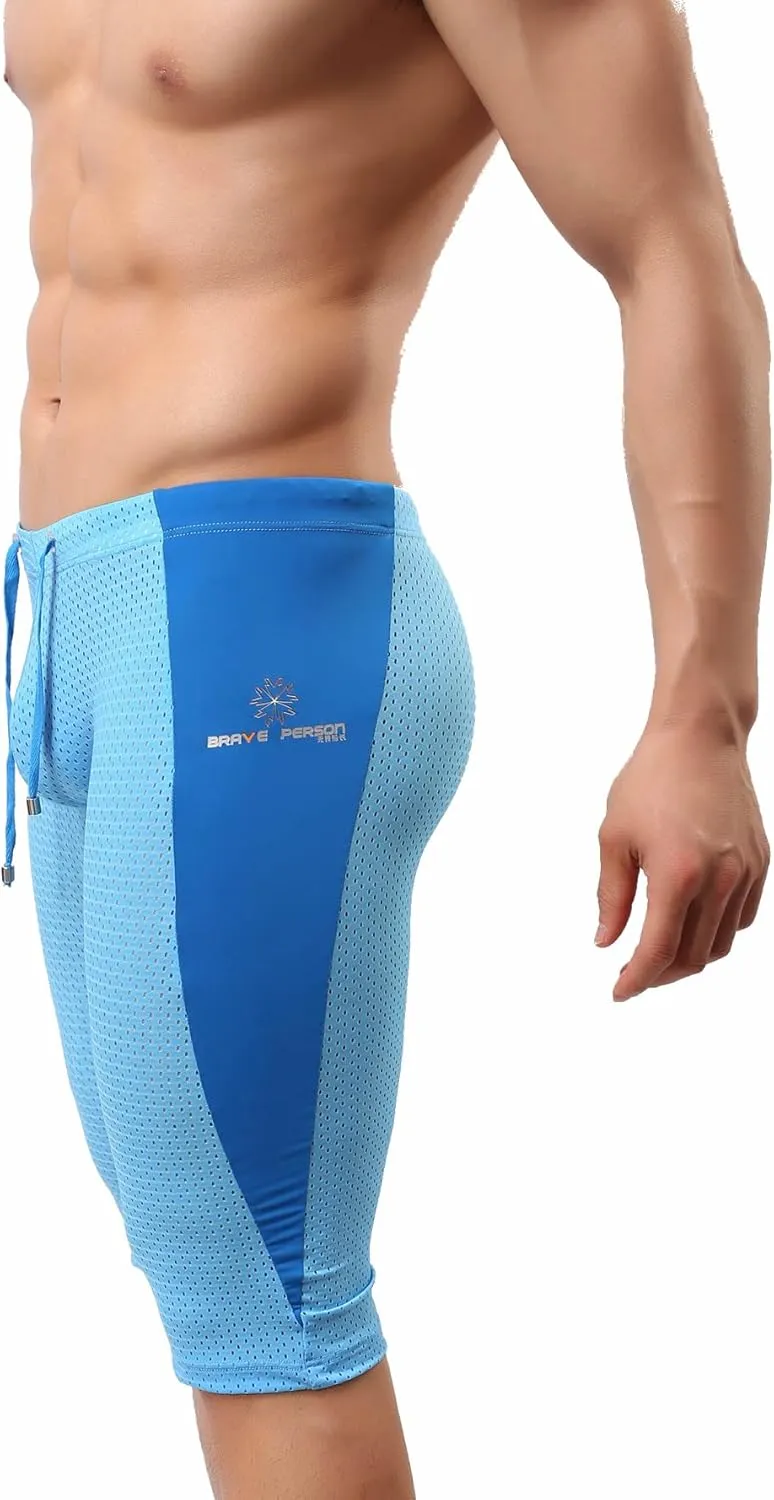 Multi-Functional Men's Sports Shorts Used for Cycling, Running, Swimming, Gym 8019