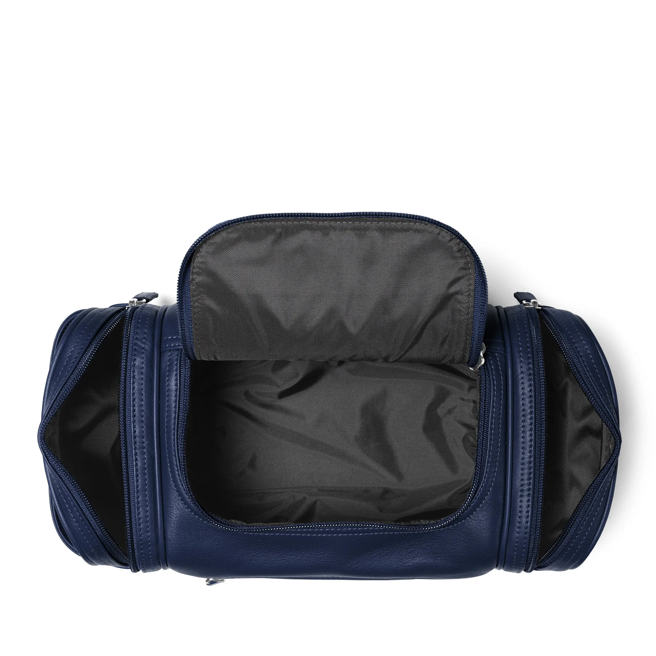 Multi Pocket Toiletry Bag Navy Blue