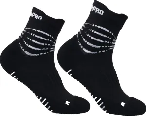 Multi-Task Ankle Compression Socks w/Moisture-Wicking Germanium Infused Fiber   CoolMax for Men & Women 2 Pairs