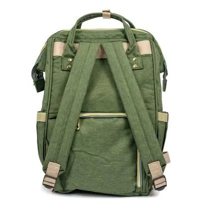 Multifunction Diaper Bag Water-Resistant Backpack