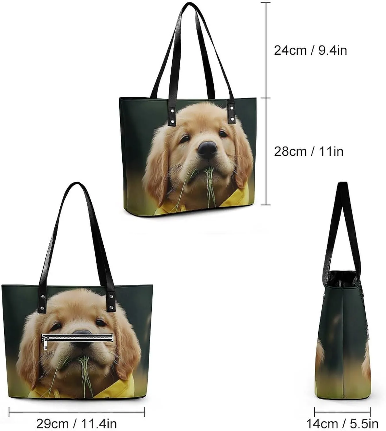 Multifunction Tote Handbags Casual Purse Bags for Women Travel Shoulder Bag