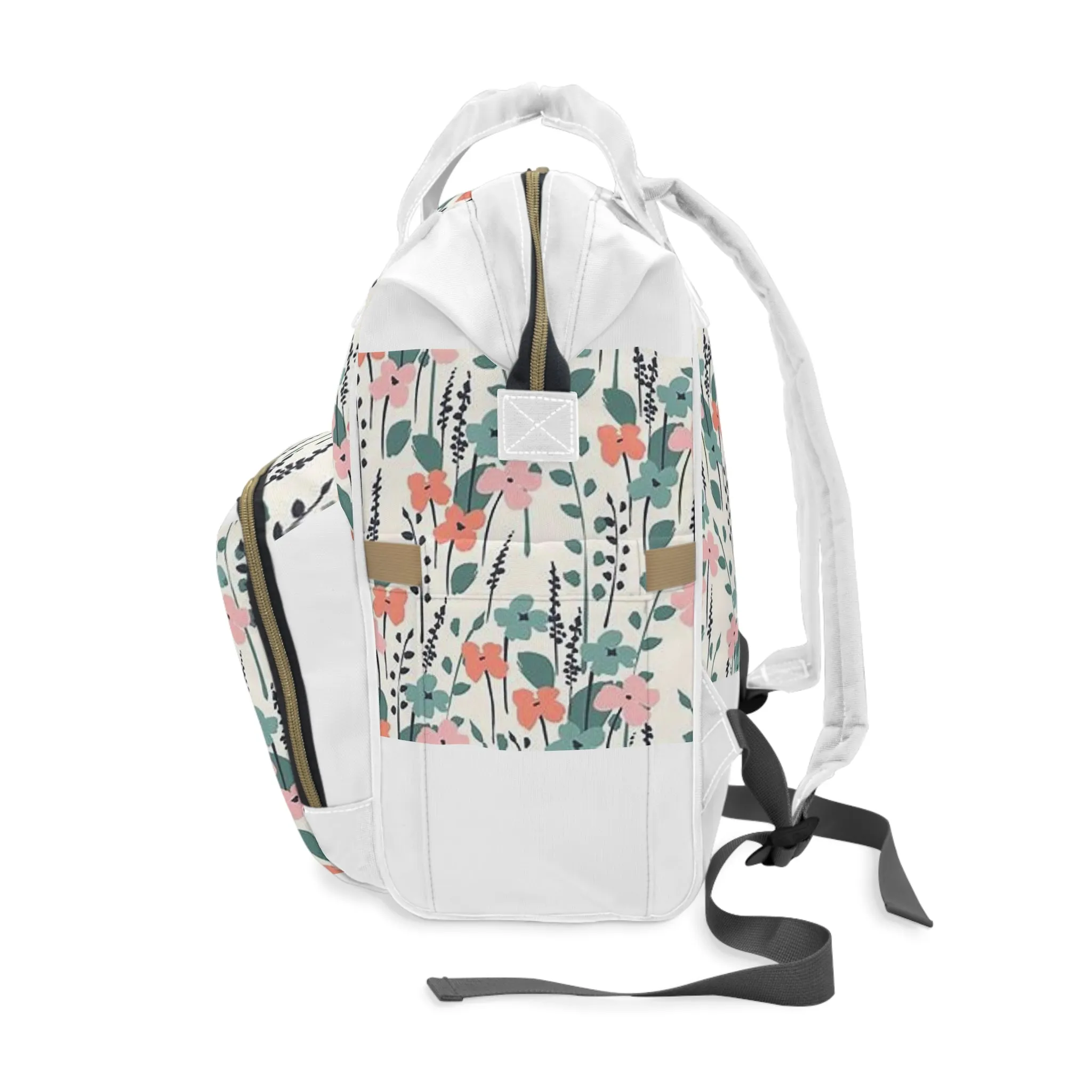 Multifunctional Flower Diaper Bag