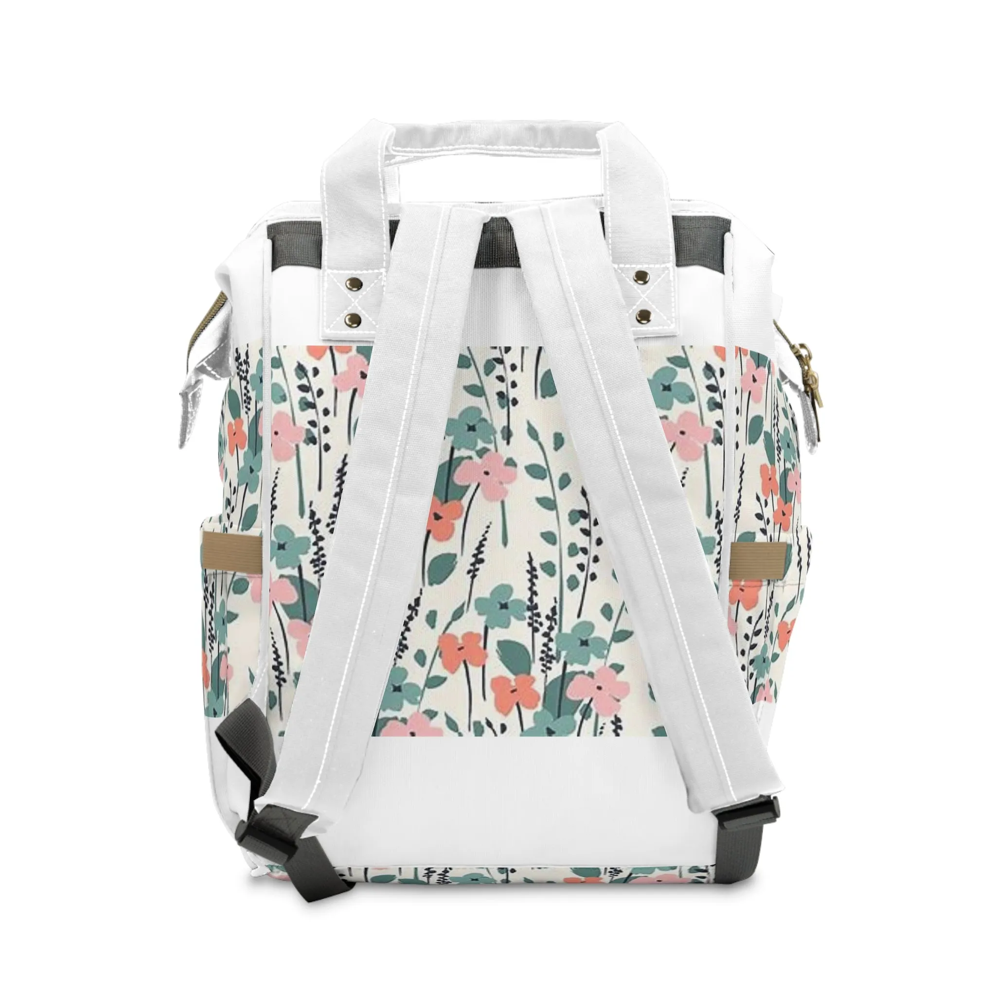 Multifunctional Flower Diaper Bag