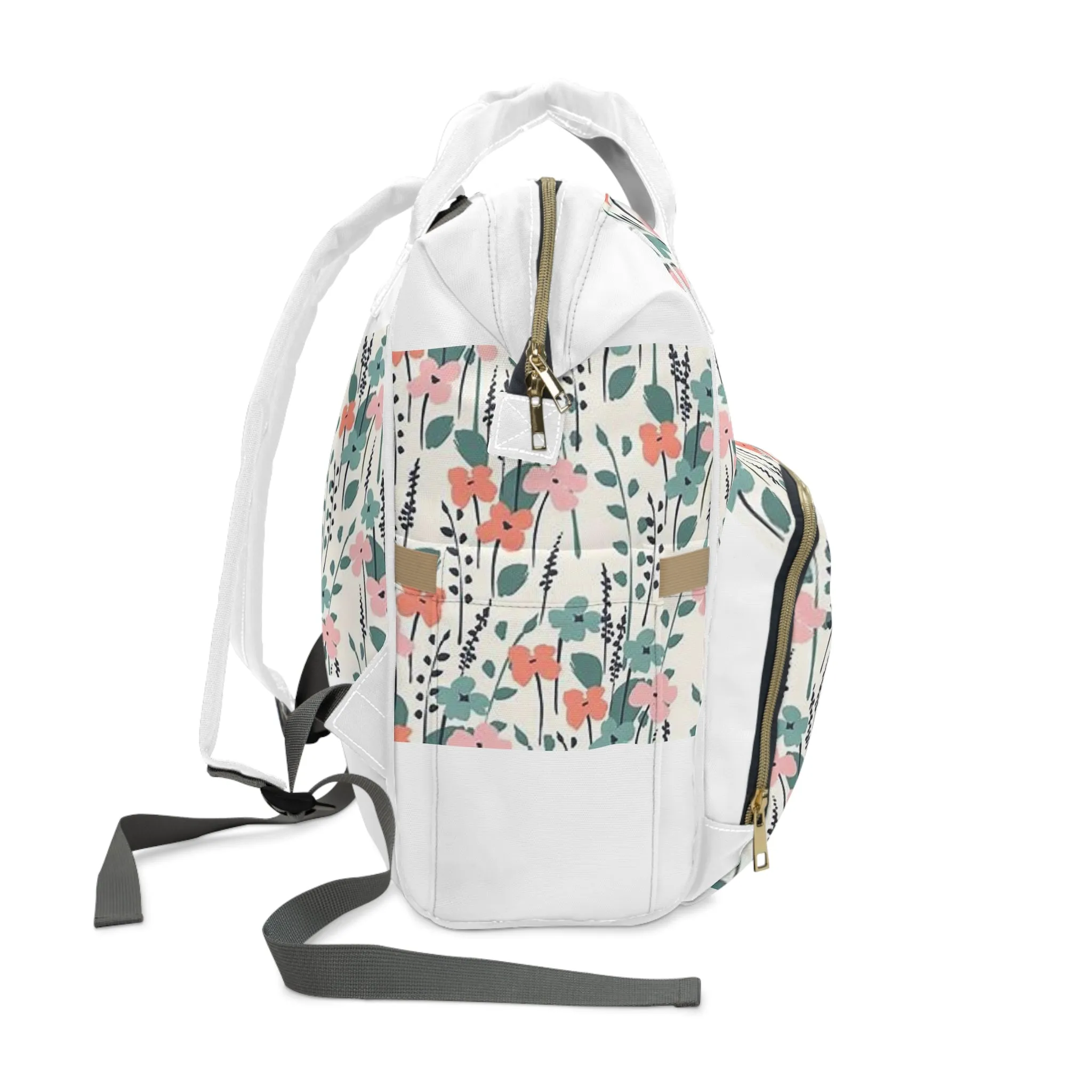Multifunctional Flower Diaper Bag