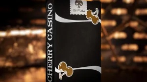 Murphy's Magic Supplies, Inc. Limited Edition Cherry Casino (Monte Carlo Black and Gold) Numbered Seals Playing Cards by Pure Imagination Projects
