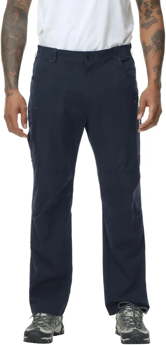 Muscle Killer Men's Hiking Pants Outdoor Quick Dry Lightweight Waterproof Windproof Fishing Mountain Pants 6 Zipper Pockets