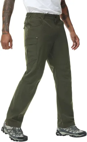 Muscle Killer Men's Hiking Pants Outdoor Quick Dry Lightweight Waterproof Windproof Fishing Mountain Pants 6 Zipper Pockets