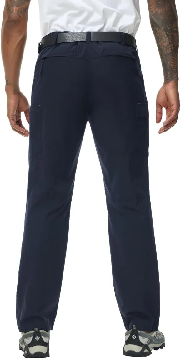 Muscle Killer Men's Hiking Pants Outdoor Quick Dry Lightweight Waterproof Windproof Fishing Mountain Pants 6 Zipper Pockets