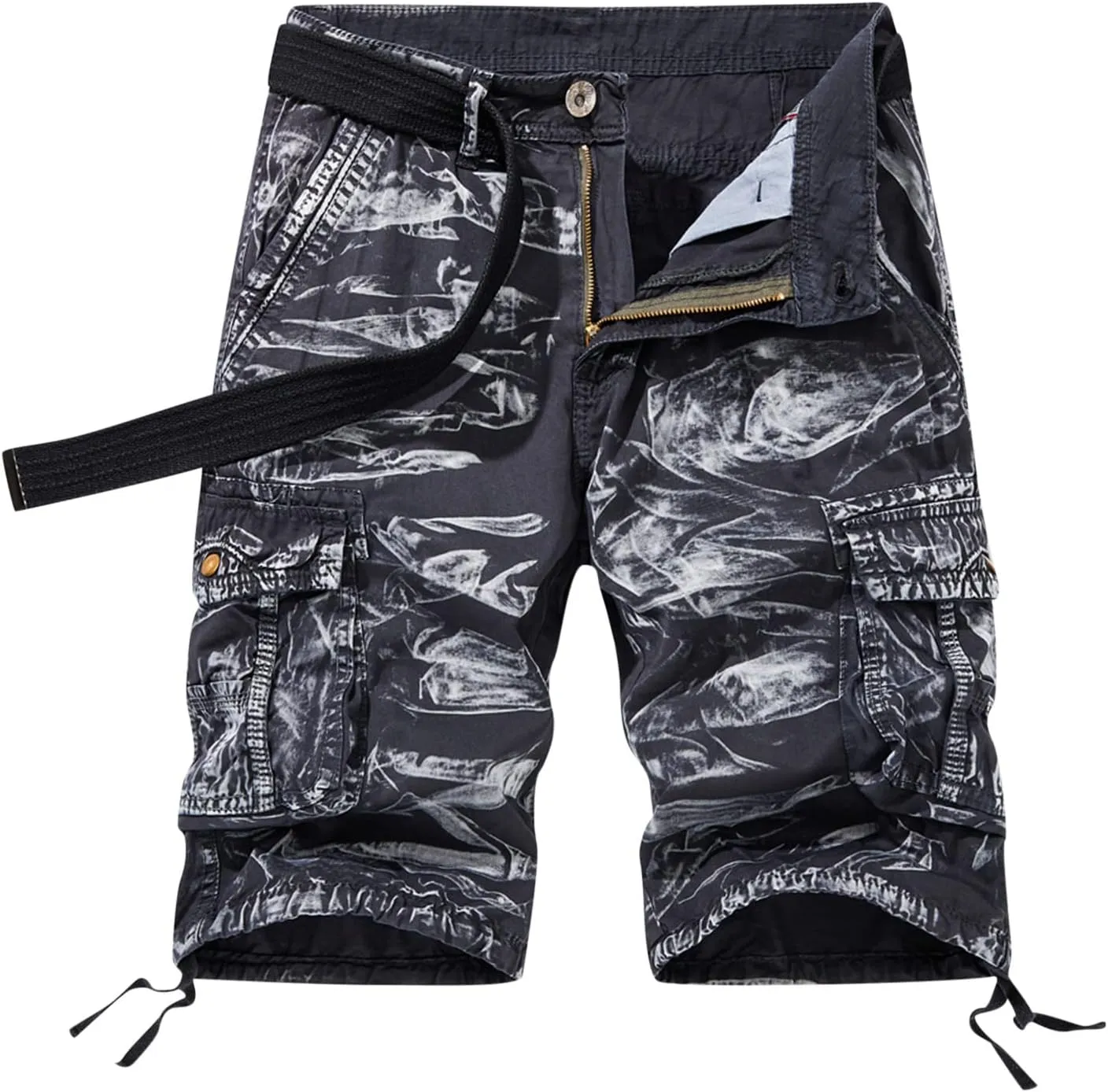 Muscularfit Cargo Shorts for Men 2023 Regular and Big & Tall Camo Multi Pockets Tooling Shorts Fashion Outdoor Work Shorts