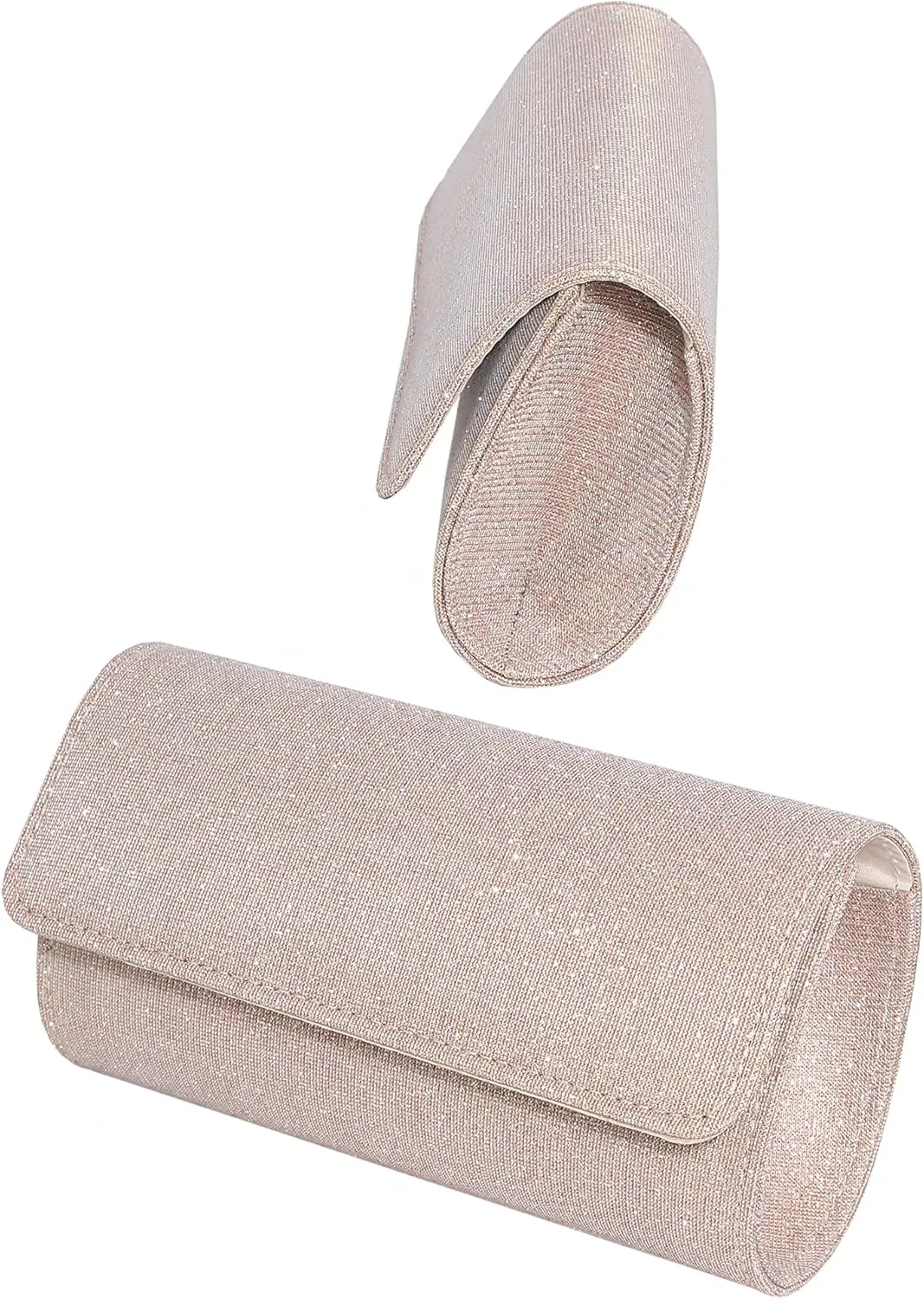 Naimo Flap Dazzling Small Clutch Bag Evening Bag With Detachable Chain
