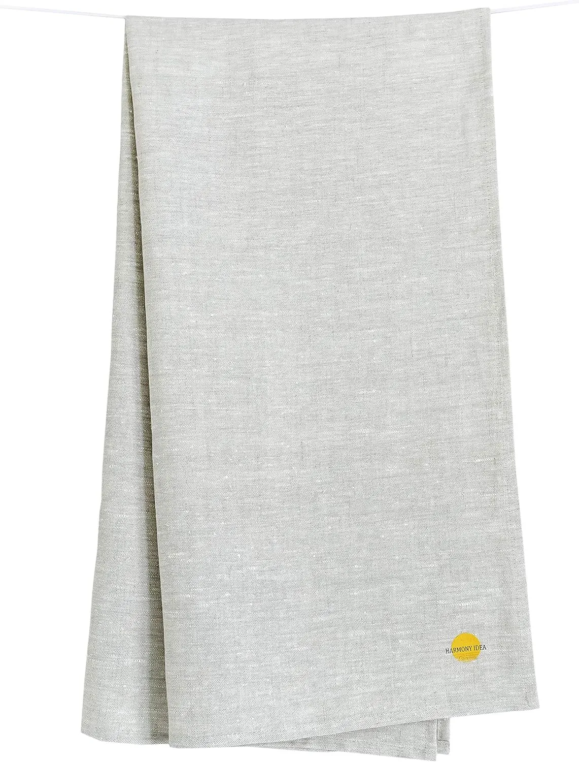 Natural Linen 100% Flax Bath Towel. Best quick dry lightweight Towel. Grey 28" X 58".
