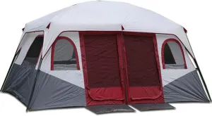 NIEH 8-12 Person Dome Tent 2 Bedroom Large Family Tent Camping Tents Shelters Festival Essential Doble Layer Tent for Hiking Camping Outdoor