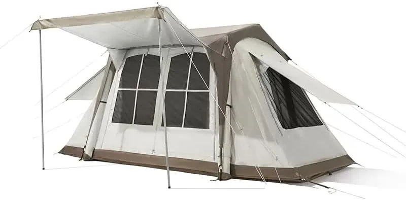 NIEH Inflatable Tent, Outdoor Camping Equipment, Portable Folding Tent, 10.9㎡, Rainproof and Sunproof, Toplight, Multi-Directional Breathable