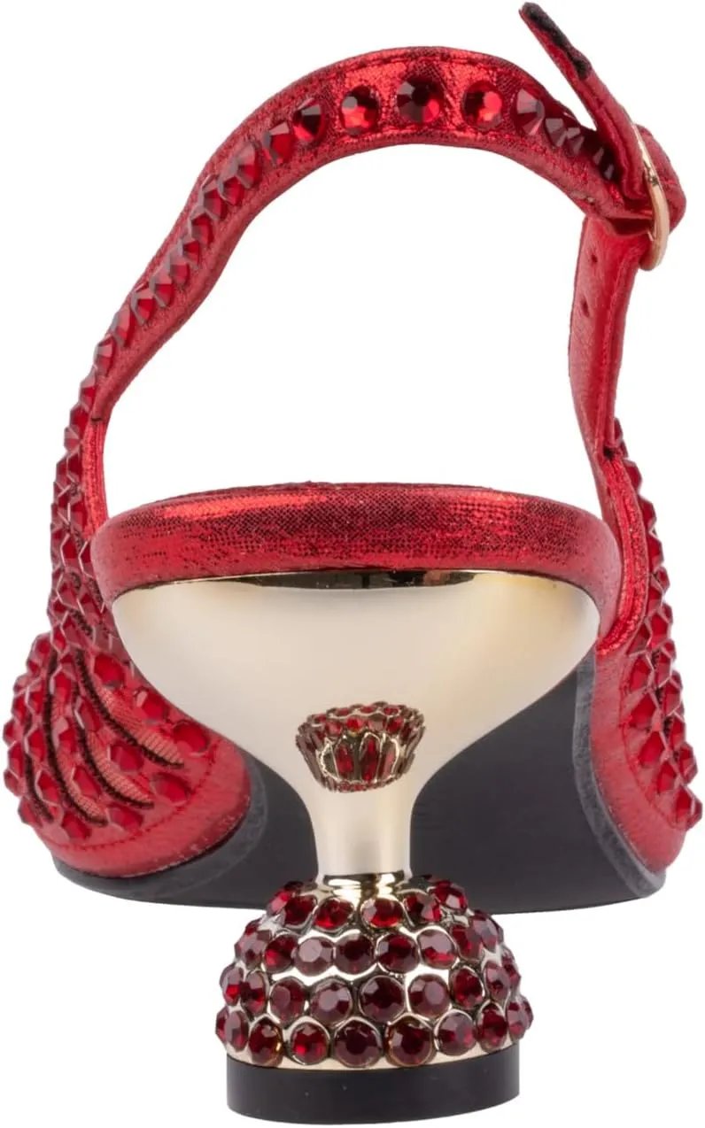 Ninety Union Lady Couture Rosita Mesh Rhinestone Heel Slingback