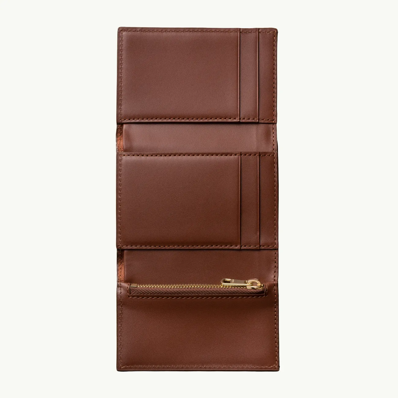 Noa Trifold Wallet - Hazelnut