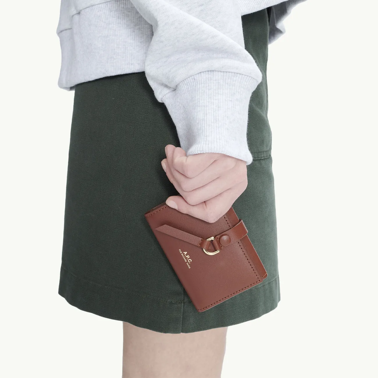 Noa Trifold Wallet - Hazelnut