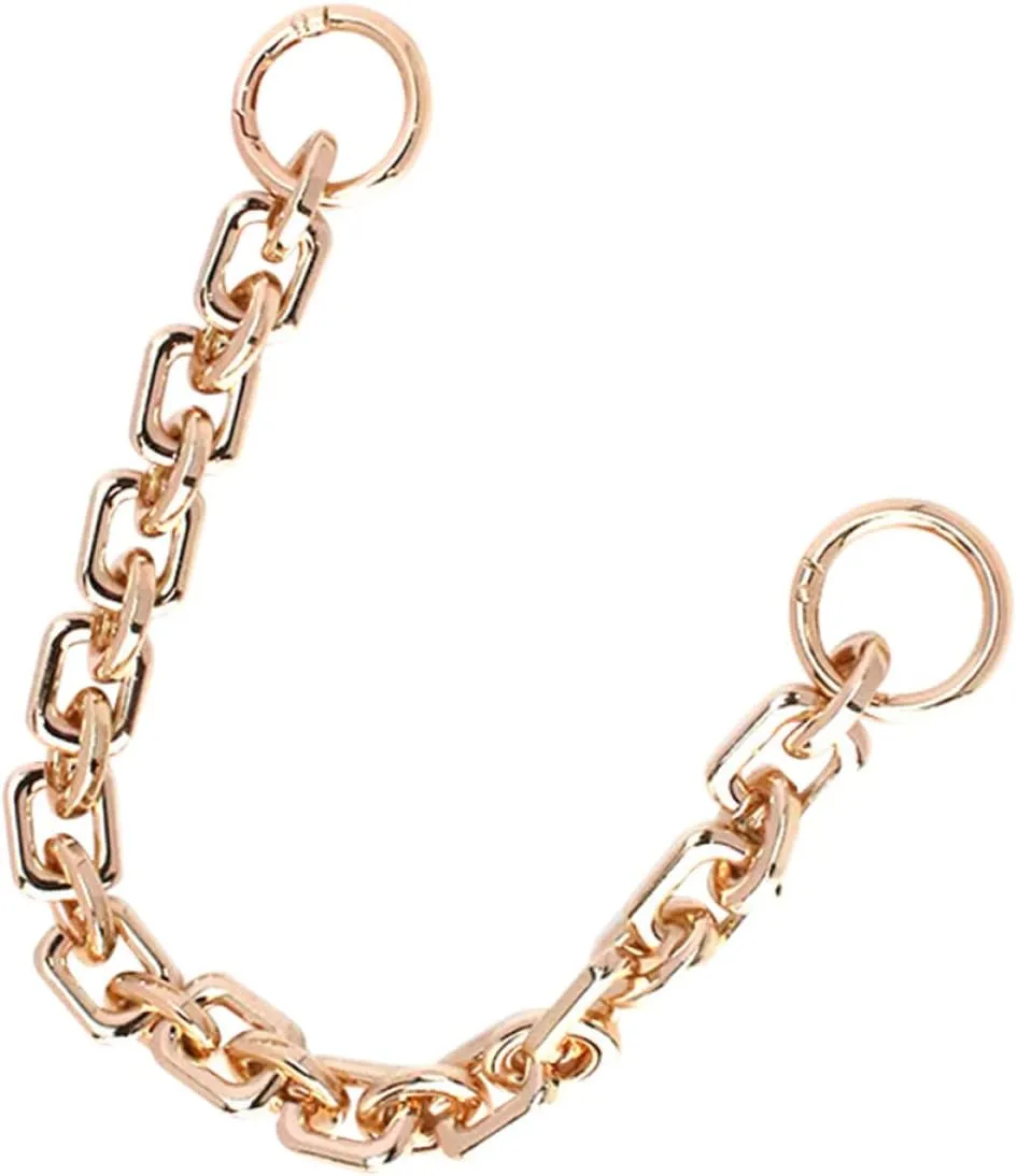 NUOBESTY 1pc Zinc Alloy Bag Chain DIY Detachable Purse Chain Handbag Chain Shiny Appearance for Women