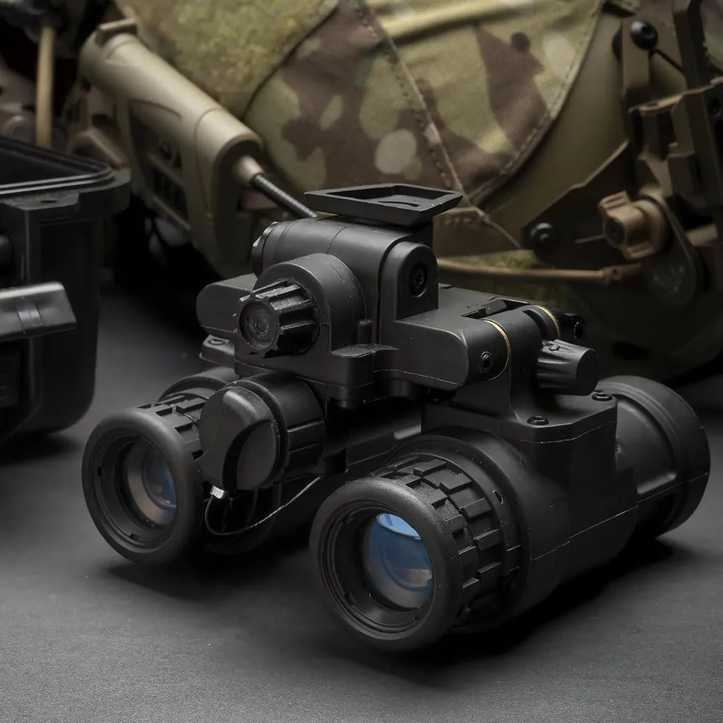 NVG Dummy Model, No Function Pro Digital Night Vision Binoculars, GPNVG18 Night Vision Goggles Model (Color: PVS-31-LIGHT)