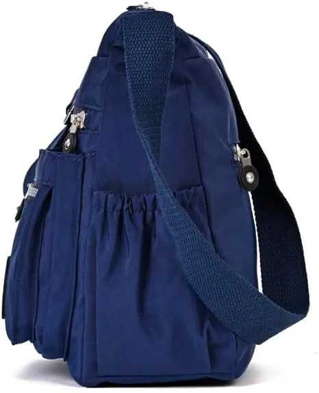 Nylon Crossbody Bag for Women Travel Purses and Handbag Large Capacity Waterproof Shoulder Bag