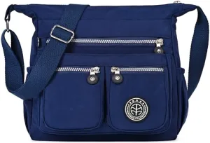 Nylon Crossbody Bag for Women Travel Purses and Handbag Large Capacity Waterproof Shoulder Bag