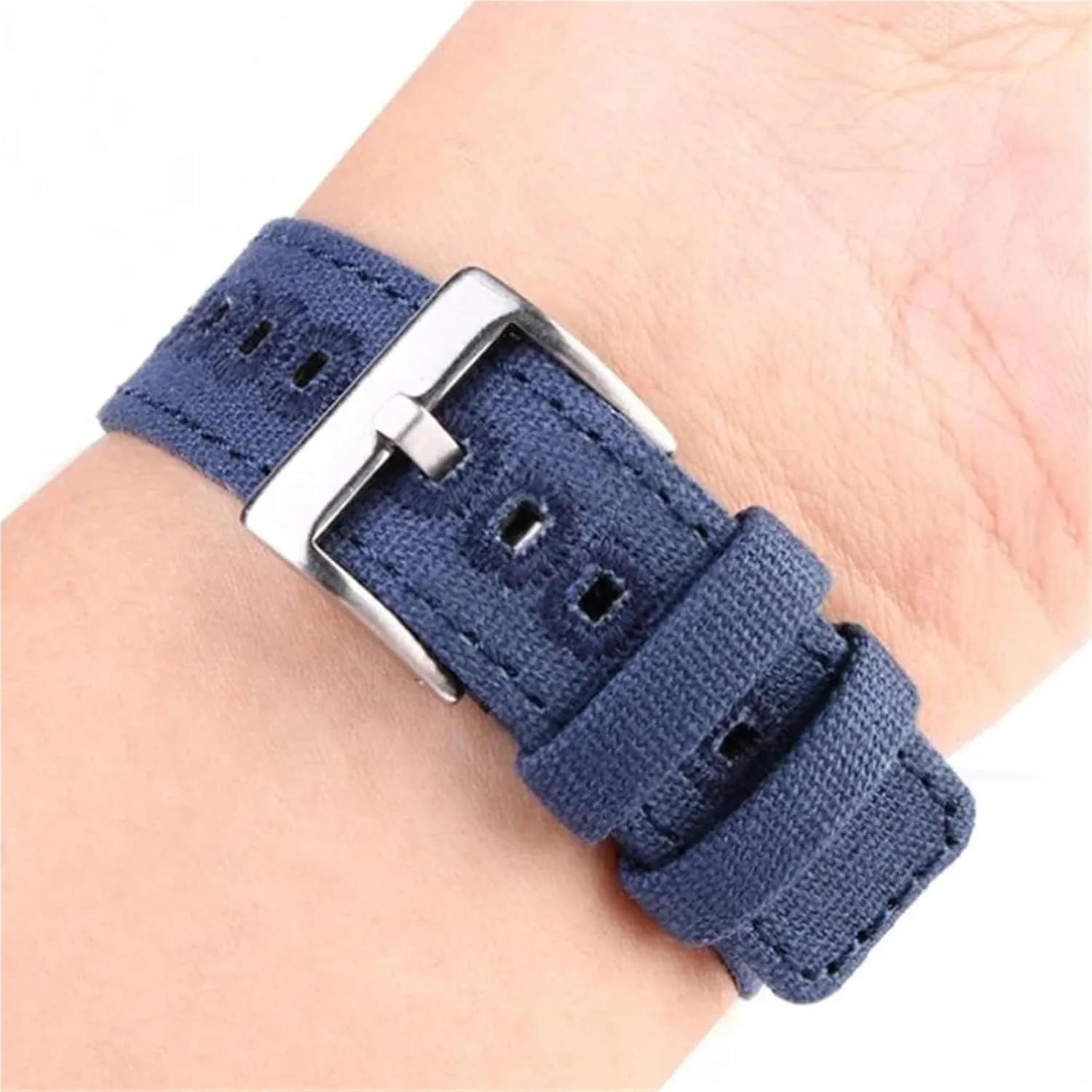 Nylon Watch Strap 18mm 20mm 22mm Canvas Quick Release Watch Band Men Women Universal Bracelet Watchband