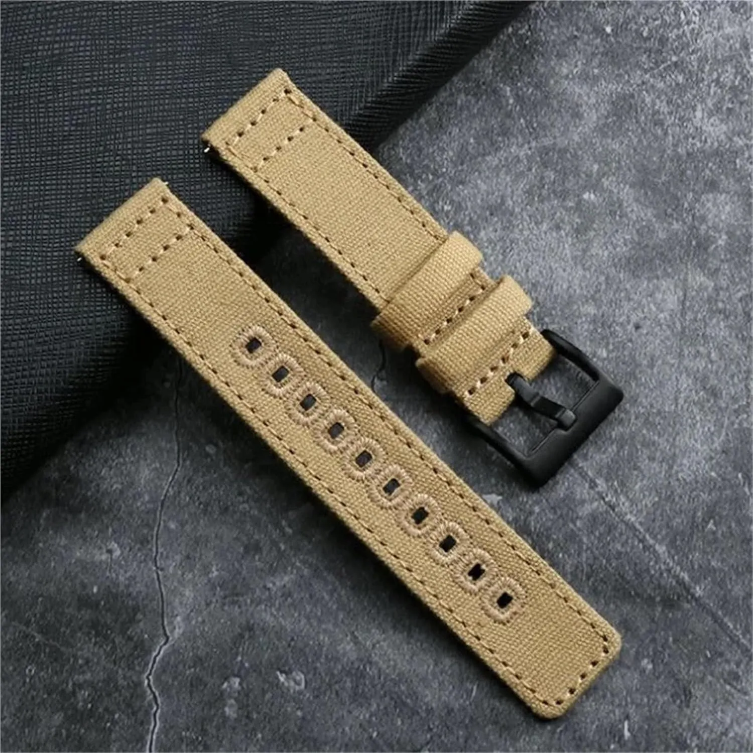 Nylon Watch Strap 18mm 20mm 22mm Canvas Quick Release Watch Band Men Women Universal Bracelet Watchband