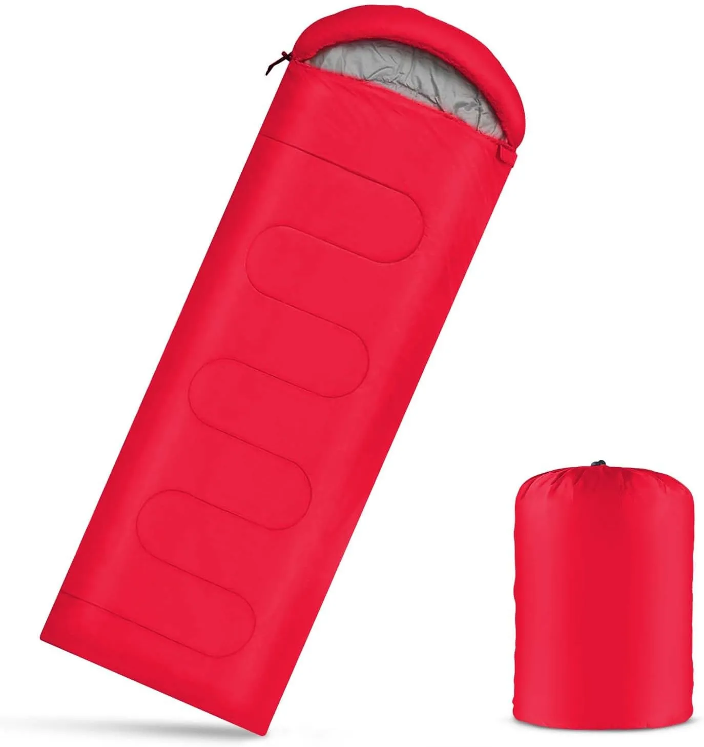 OBTANIM Camping Sleeping Bags Portable Waterproof Sleeping Bag for Adults Kids 4 Seasons Winter, Fall, Spring, Summer Backpacking Hiking Camping Mountaineering Indoor Outdoor Use
