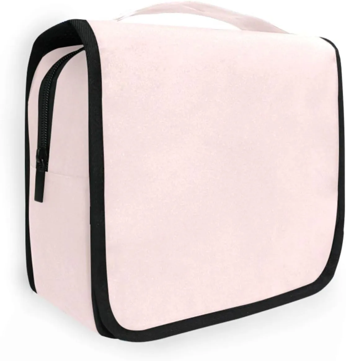 ODAWA Toiletry Bag Misty Rose Large Capacity Hanging Cosmetic Case Portable Hanging Organizer for Travel