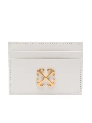 Off-White Jitney Simple Logo Plaque Cardholder