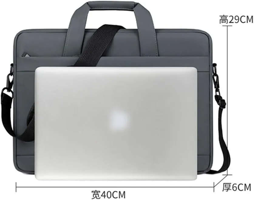 Office Conference Briefcase Man Thick Large Capacity File Bag Oxford Cloth Handbag 15.6 Computer Bag