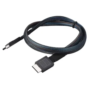 Official OCuLink Cable SFF-8611 & M.2 to 8612 Adapter Card - High-Speed, Compact Design, PCIe G1 eGPU Docking Station Compatible. Compatible Win 4, MinisForum UM780, Win MAX 2