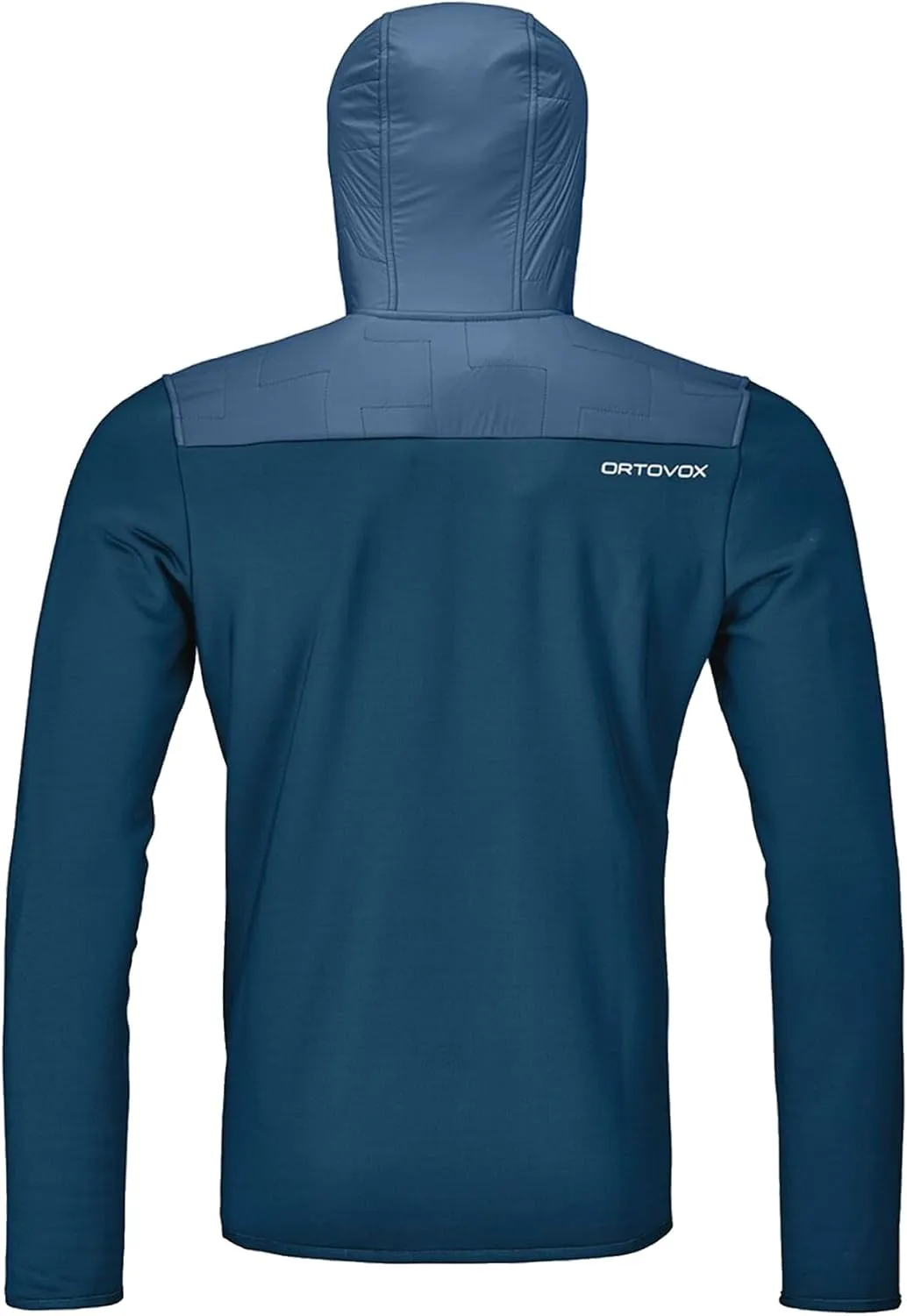 Ortovox Men’s Fleece Plus Anorak, High-Performance Merino Wool Pull-Over Hooded Jacket, Freeride, Mountaineering & Ski Tours
