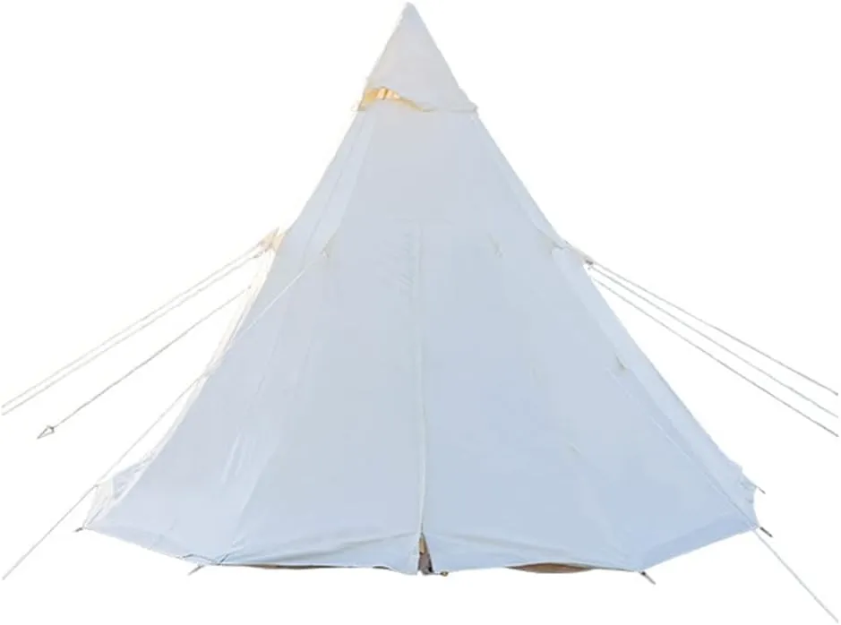 Outdoor Camping Tent Waterproof Family Pyramid Tent for Mountaineering Hiking Camping - Indian Teepee Tent