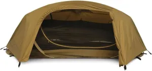 Outdoor Single Aluminium Alloy Lightweight Tent Nylon Tacticals Hut Camping Bed Mosquito Net Field