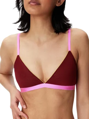 Parade Women's Silky Mesh Triangle Bralette