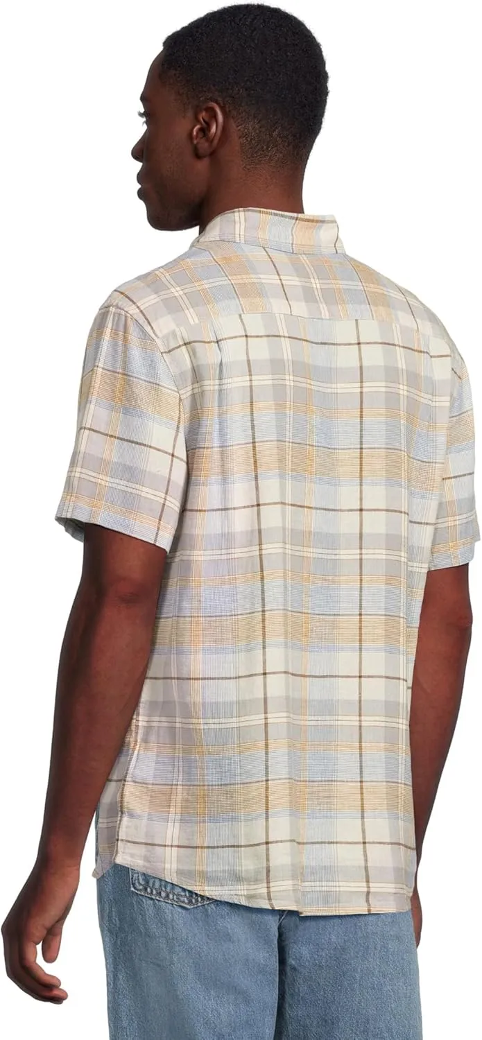 PENDLETON Men's Dawson Linen Shirt Short Sleeve
