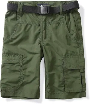 Phorecys Boy's Men's Quick Dry Scout Shorts Outdoor Athletic Hiking Golf Fishing Shorts