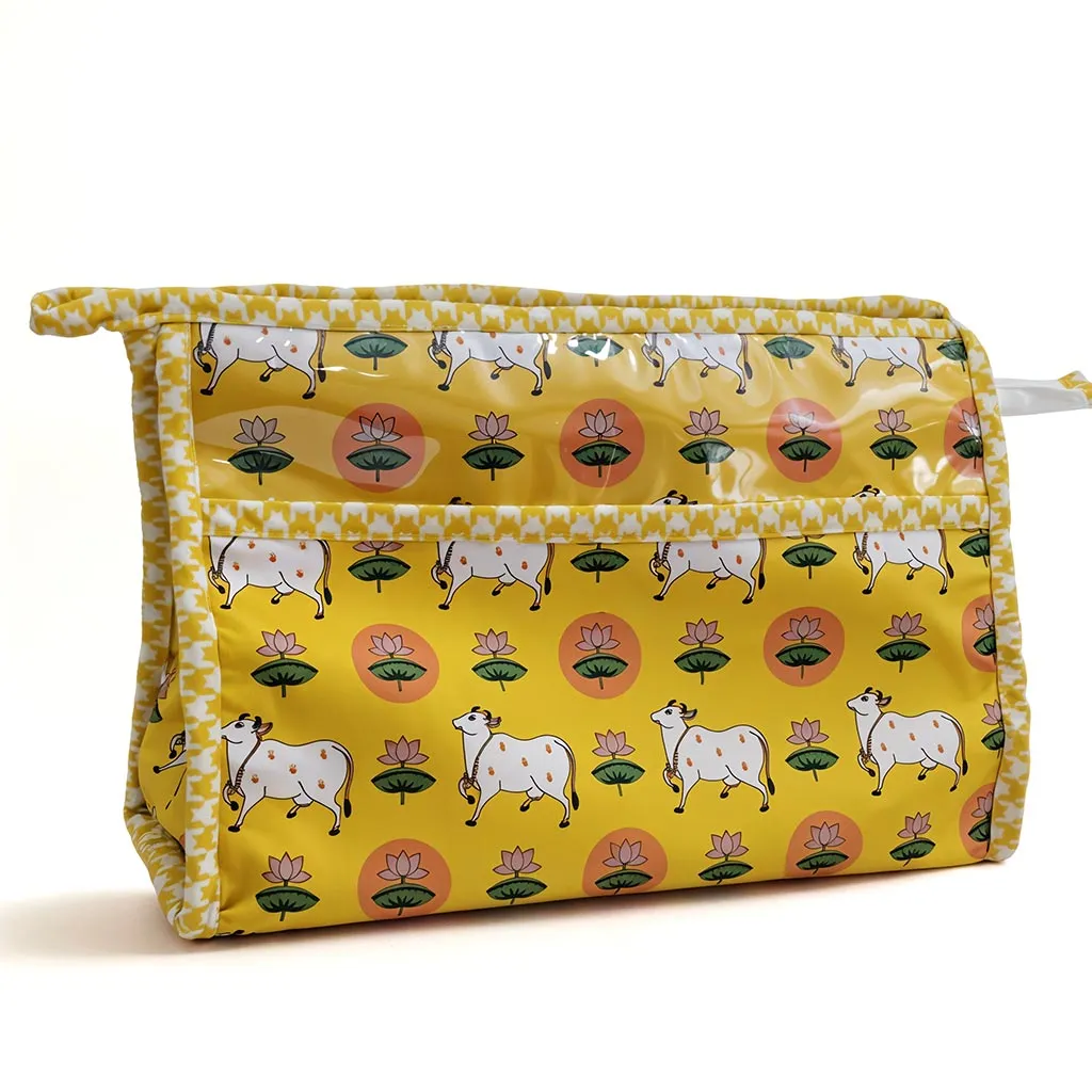 PICHWAI PASTURES PRINT TrioZip Toiletry Bag