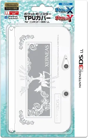 Pokemon 3DS XL TPU Silicone Cover XERNEAS Case Protector Clear XY