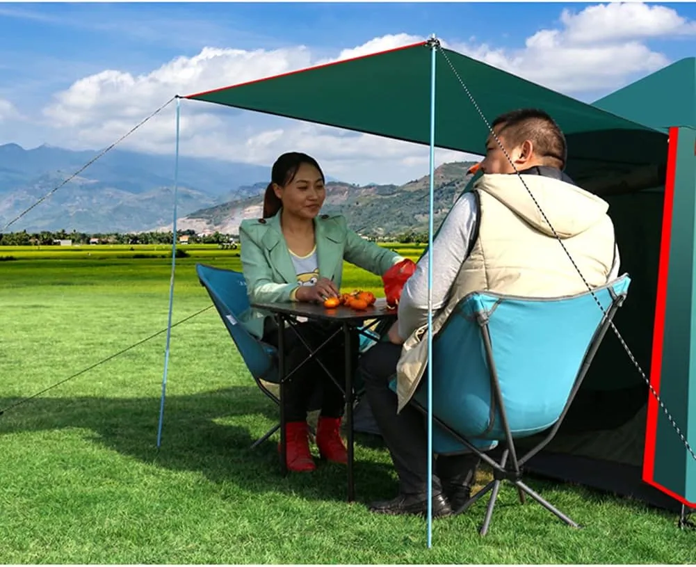 Pop Up Tent Family Camping Tent 3-4 Person Portable Tent Automatic Tent for Camping Hiking Mountaineering, Yellow